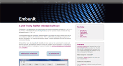 Desktop Screenshot of embunit.com